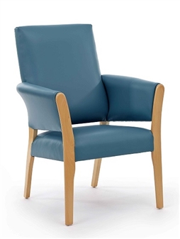 Worsborough Chair With Hygiene Gap - NHS Spec