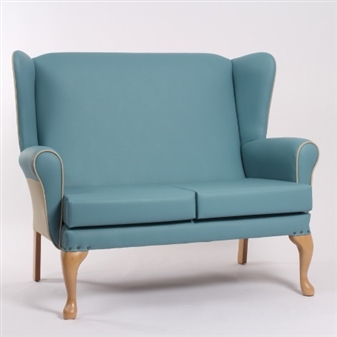 Alexander High Back Two Seater Sofa