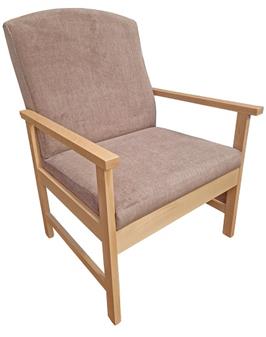 Fast Delivery Louis Bariatric Armchair Bark Fabric