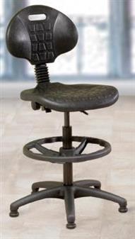 LAB-D Polyurethane Lab Draughtsman Chair