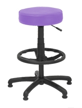 RSS/D Tall Swivel Stool On Glides