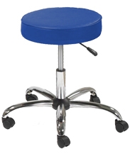 C/RSS Chrome Round Swivel Stool