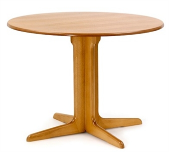 Centre Pedestal Dining Table 1040mm Top