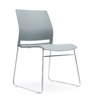 Verse Multi-Purpose Stacking Chair - Grey