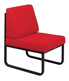 S25 Heavy Duty Skid Base Chair - Crib 7 Vinyl