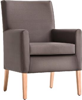 Freya Lounge Chair - High Seat 530mm High