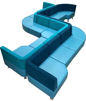 Zeta Curved & Standard Seating 