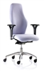 Cambridge Task Chair + Height-Adjustable Arms + Aluminium Base