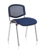 F1C Mesh Back Stacking Chair - Chrome Frame