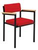 Heavy Duty Spritz Stacking Armchair - Crib 7 Vinyl