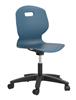 Arc Swivel Chair - Blue Steel