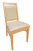 Sabine Side Chair Agua Scorpio Cream Vinyl