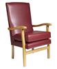 Jubilee High Back Chair CMI Expression Heaven Crimson Kiss Vinyl